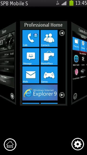 Nokia Lumia 7.5 UI SPB Skin Launcher Theme Apps Games 